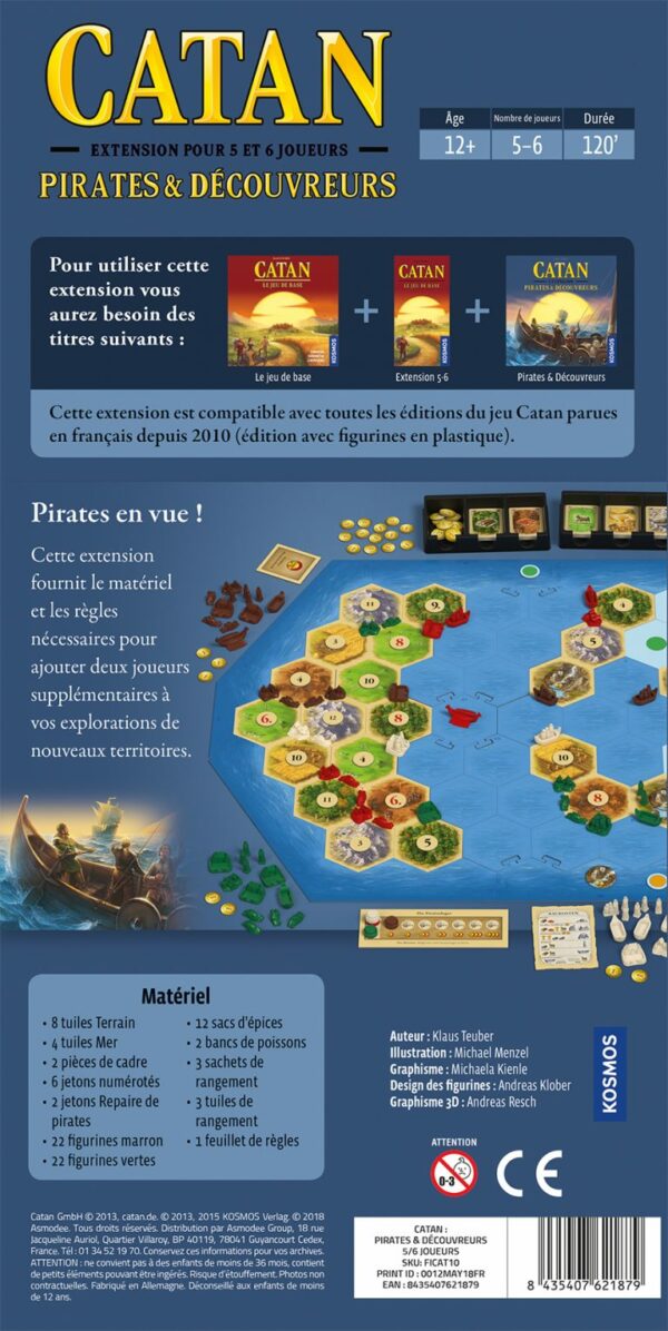 Catan - Pirates & Découvreurs 5-6 joueurs – Image 2