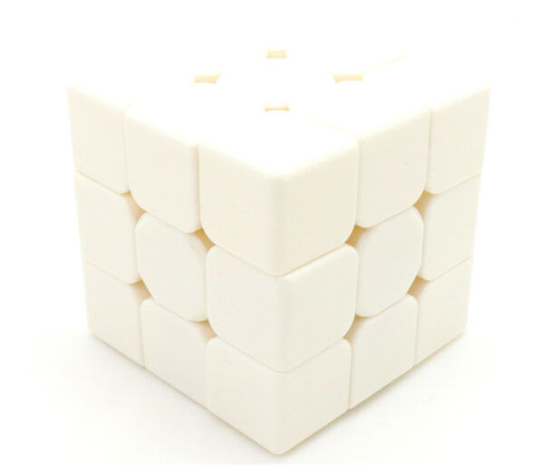 Cube magique blanc 5.5 cm à personnaliser 6 faces 3x3x3