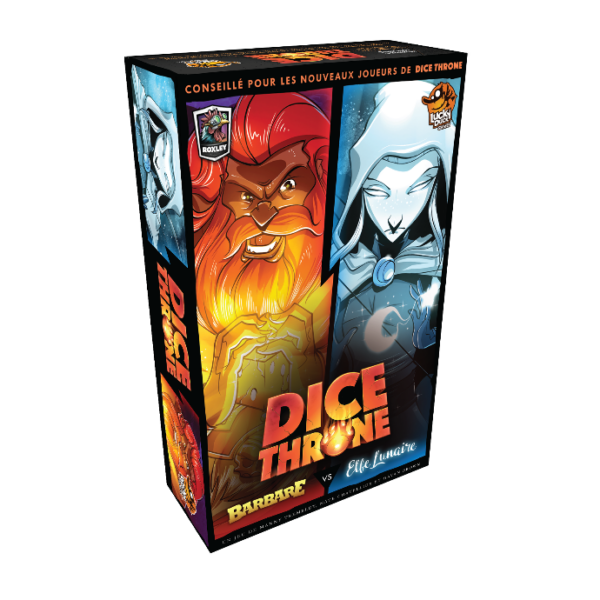 Dice Throne - Saison 1 - Barbare vs Elfe Lunaire