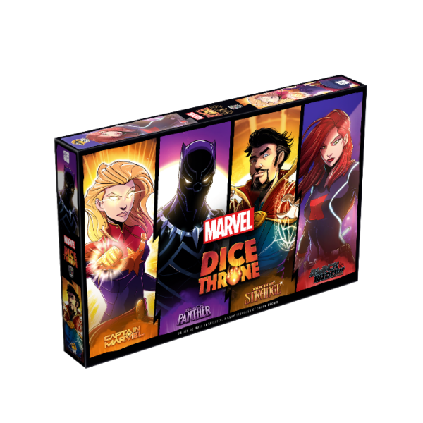 Dice Throne - Captain Marvel / Black Panther / Dr Strange / Black Widow