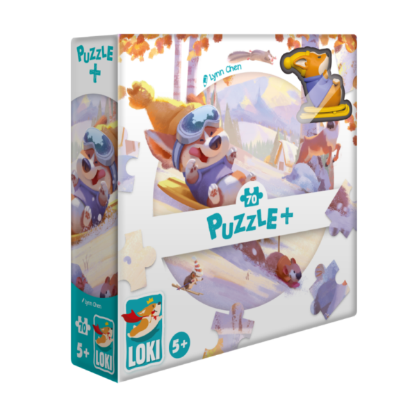 Puzzle Loki fait de la Luge