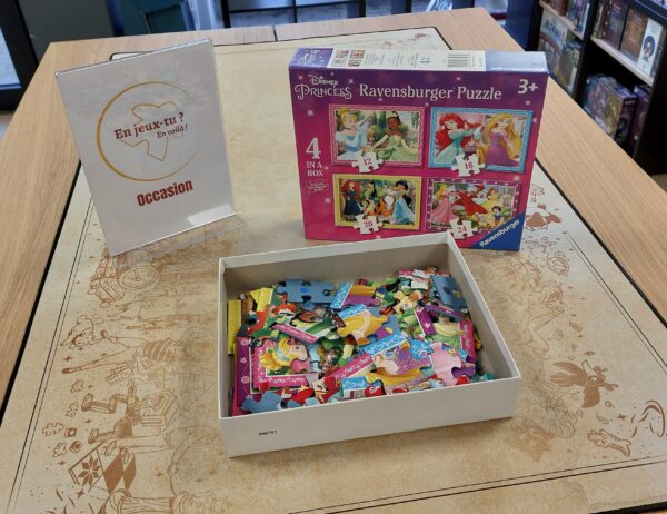 Puzzle - Disney Princess 4 in a box – Image 3