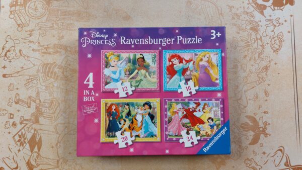 Puzzle - Disney Princess 4 in a box – Image 2